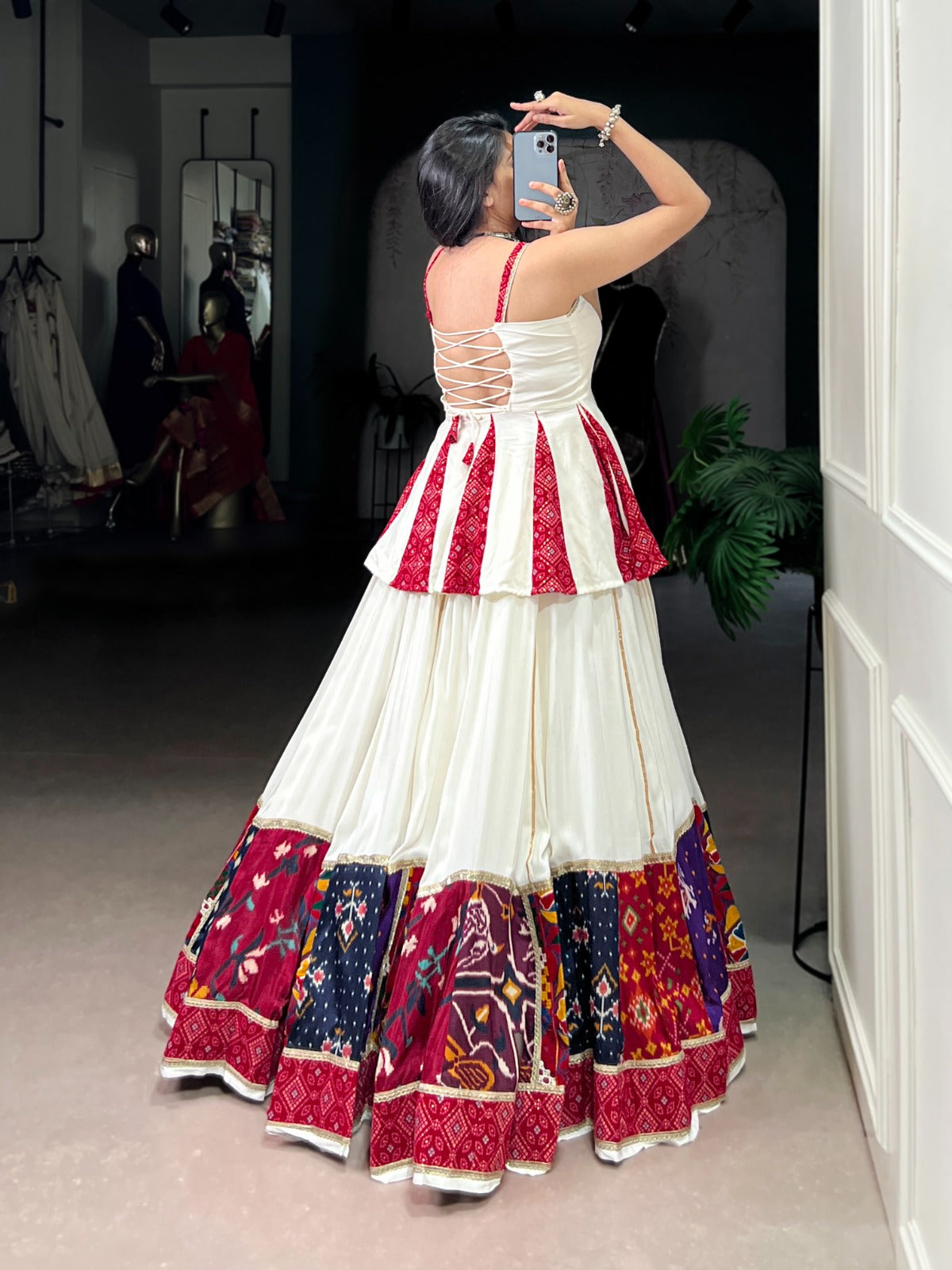 Navratri Special Western Look Fully Stitched Chaniya Choli