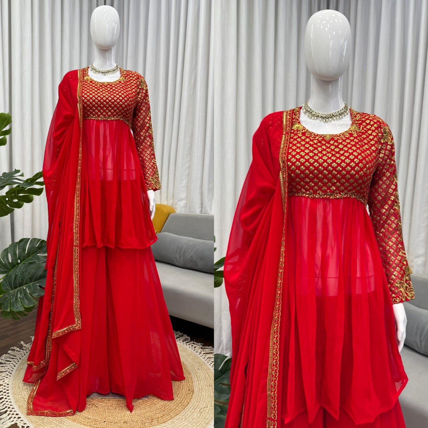 Designer Sharara Set – Elegant Ethnic Wear