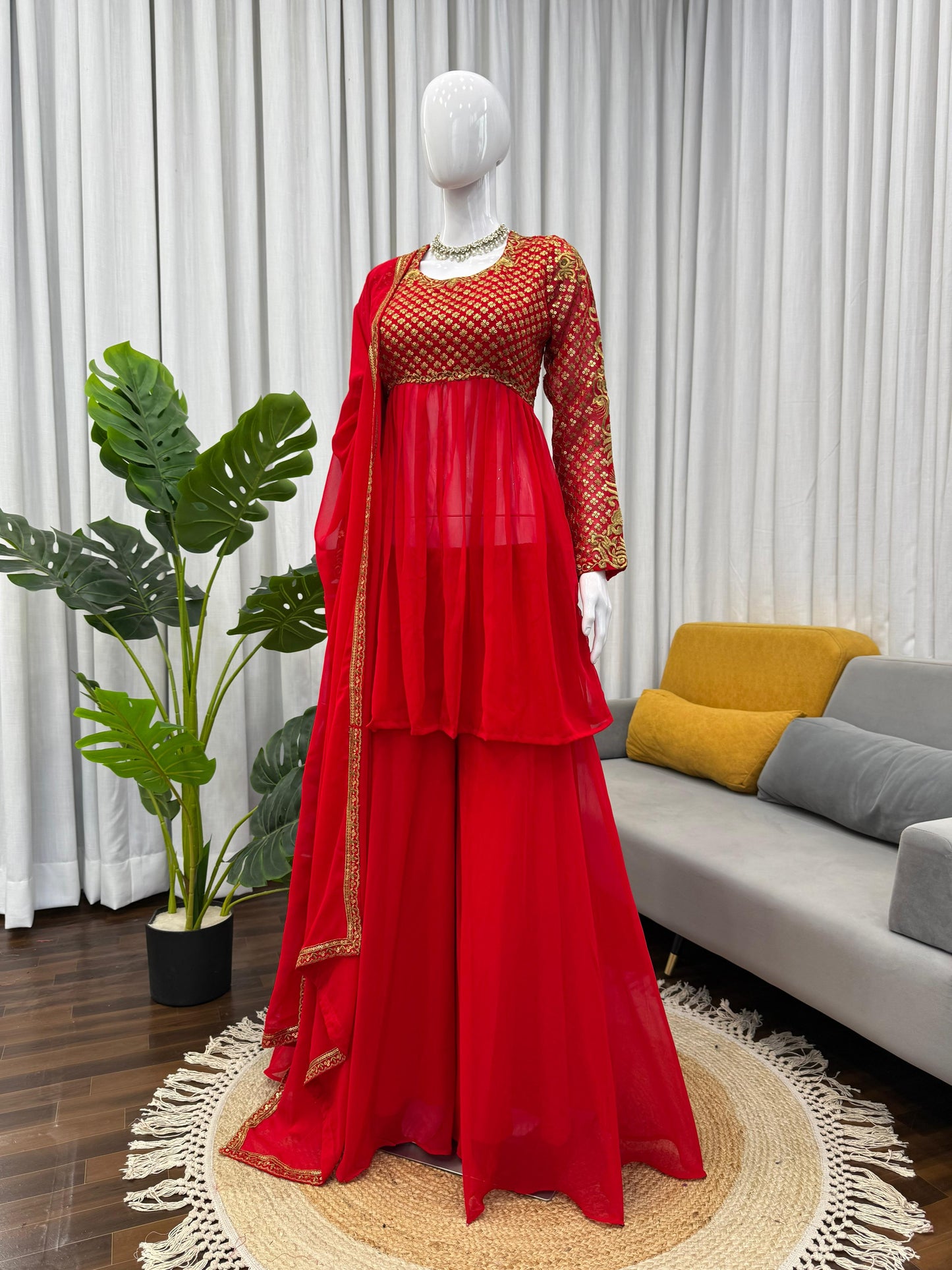 Designer Sharara Set – Elegant Ethnic Wear