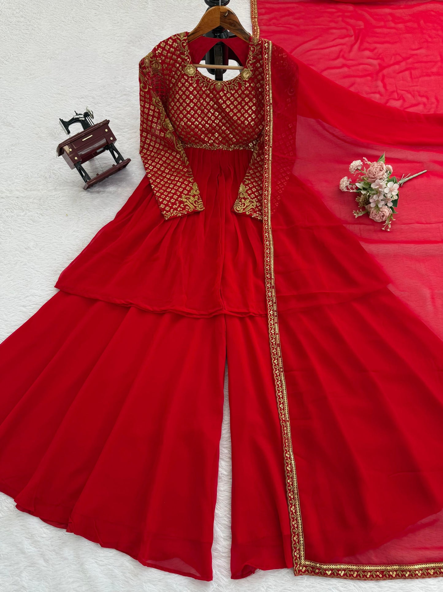 Designer Sharara Set – Elegant Ethnic Wear