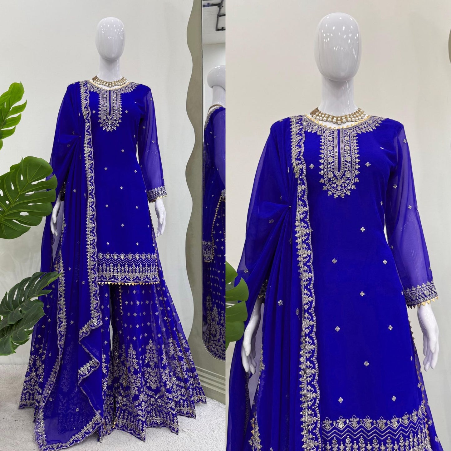 Designer Sharara Set – Elegant Ethnic Wear