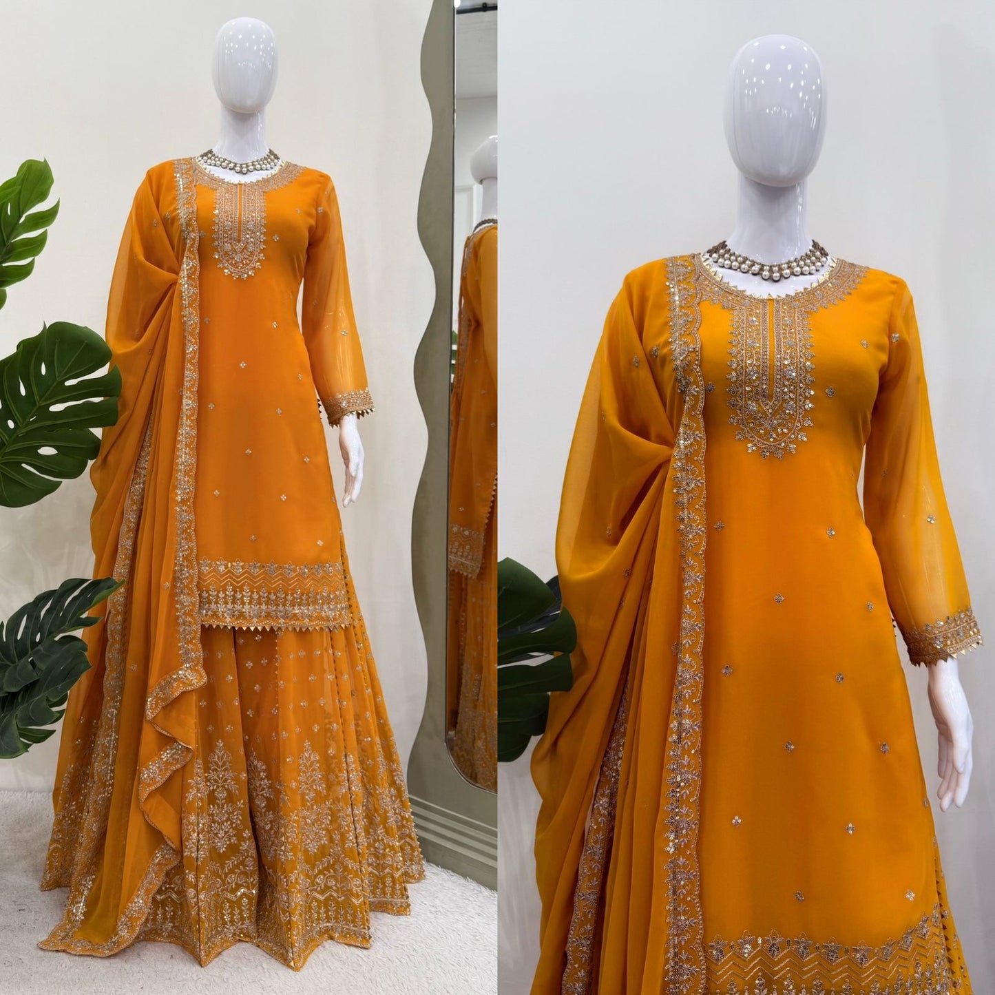 Designer Sharara Set – Elegant Ethnic Wear