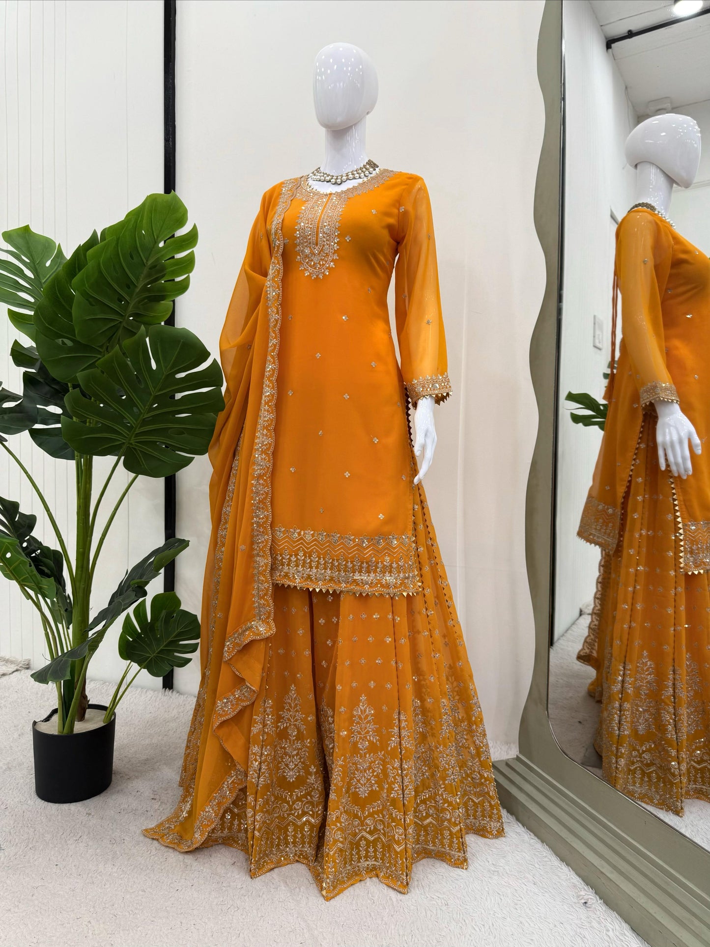Designer Sharara Set – Elegant Ethnic Wear