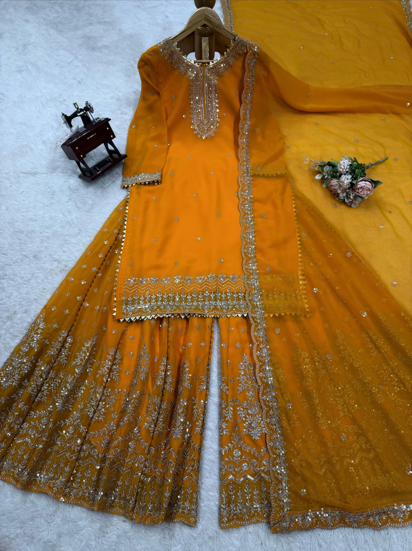 Designer Sharara Set – Elegant Ethnic Wear