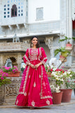 Ready To Wear Gown Silken elegance, embroidered to perfection