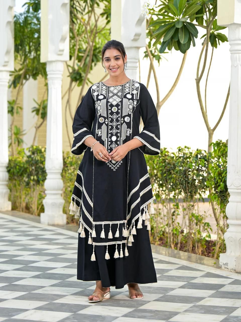 Step into effortless charm with our exclusive 2-piece set – crafted for comfort, stitched with grace.