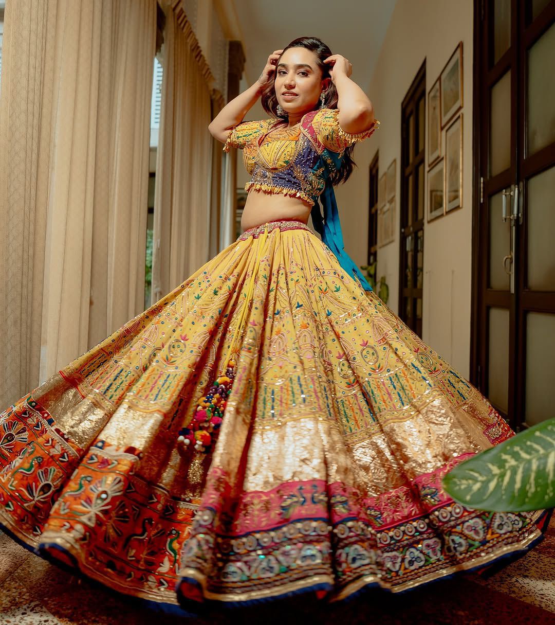 Presenting new trending navratri special chaniya choli