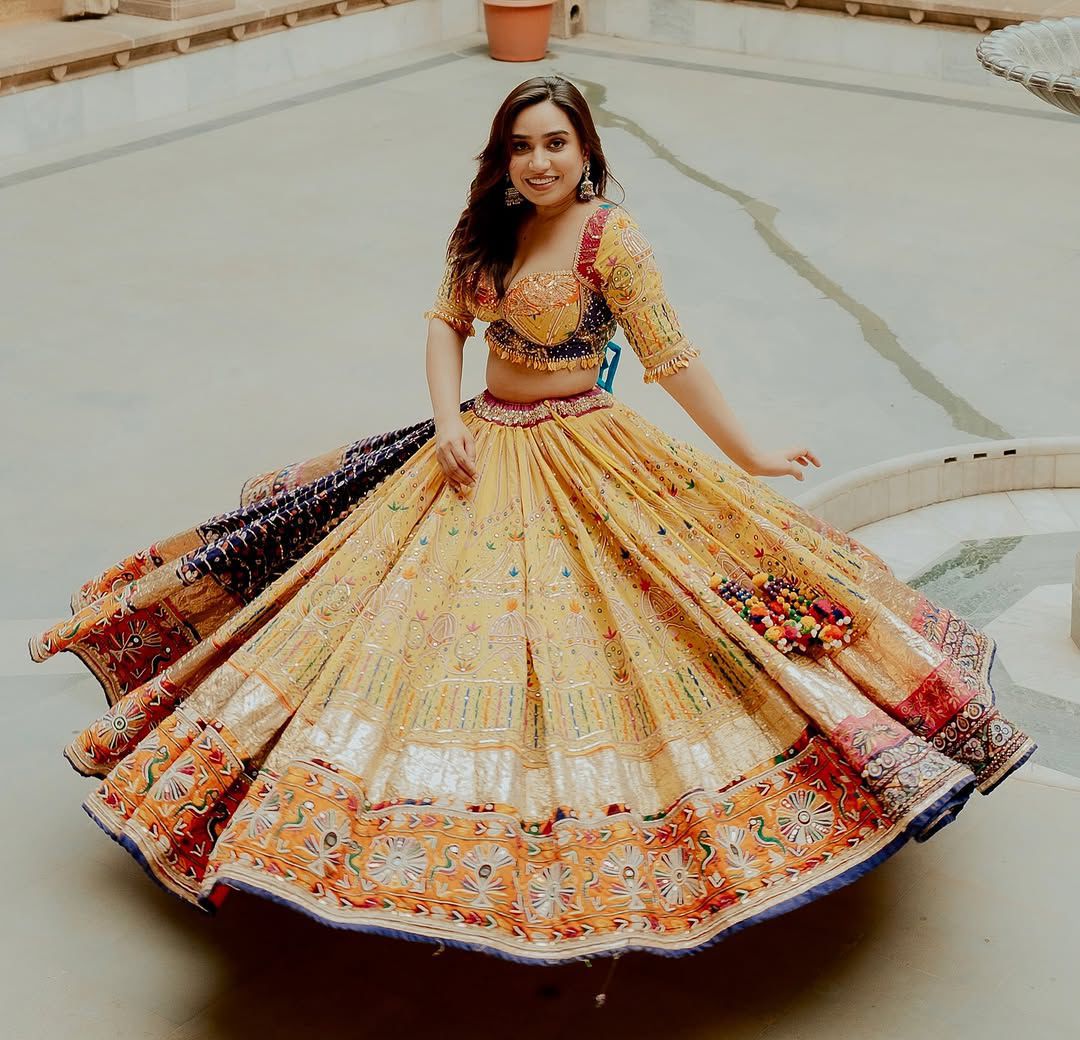 Presenting new trending navratri special chaniya choli