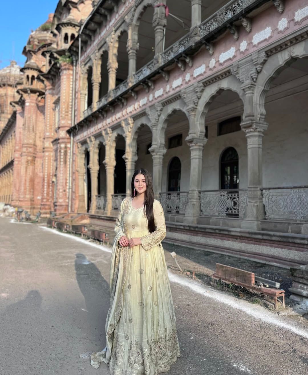 Enhance the beauty of your wardrobe with this newly launched designer anarkali gown with elegant dupatta