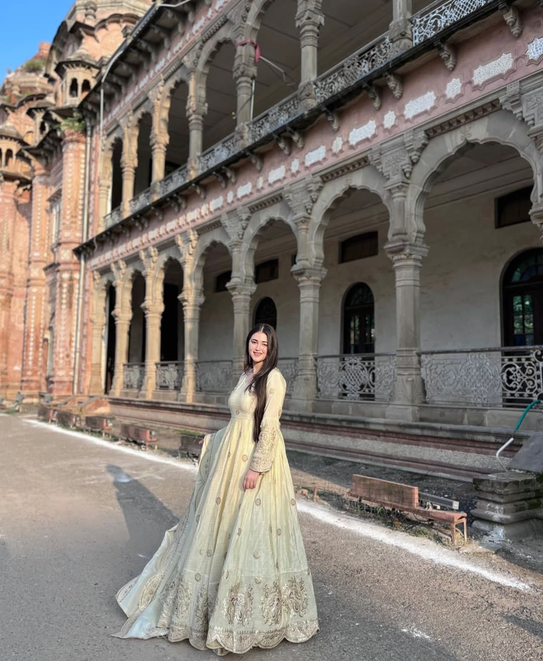 Enhance the beauty of your wardrobe with this newly launched designer anarkali gown with elegant dupatta