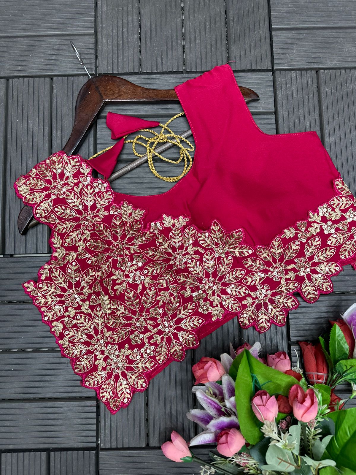 New Super Trending Embroidery cording work ready to wear saree with Embroidery Blouse