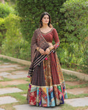 Presenting new trending navratri special chaniya choli in 6-mtr flair
