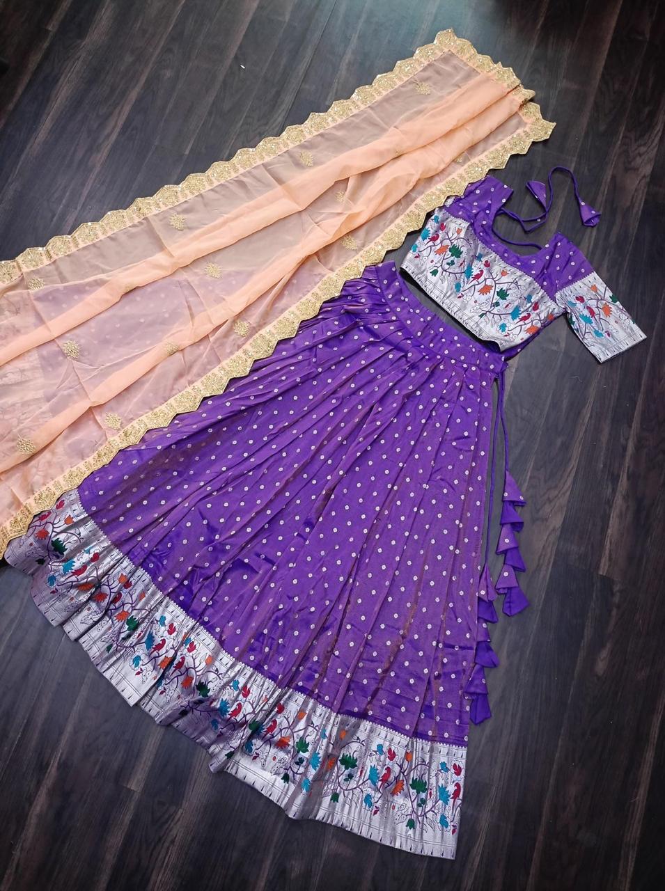 Lehenga choli with dupatta collections-2025