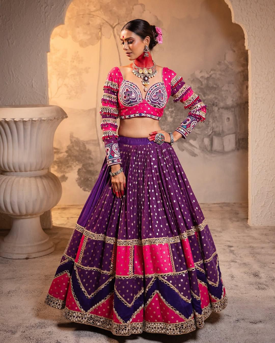 Presenting new trending navratri special chaniya choli