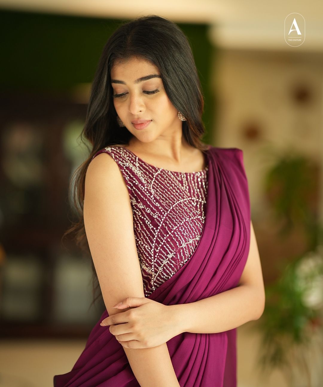 Presenting By New Party Wear designer gown Saree