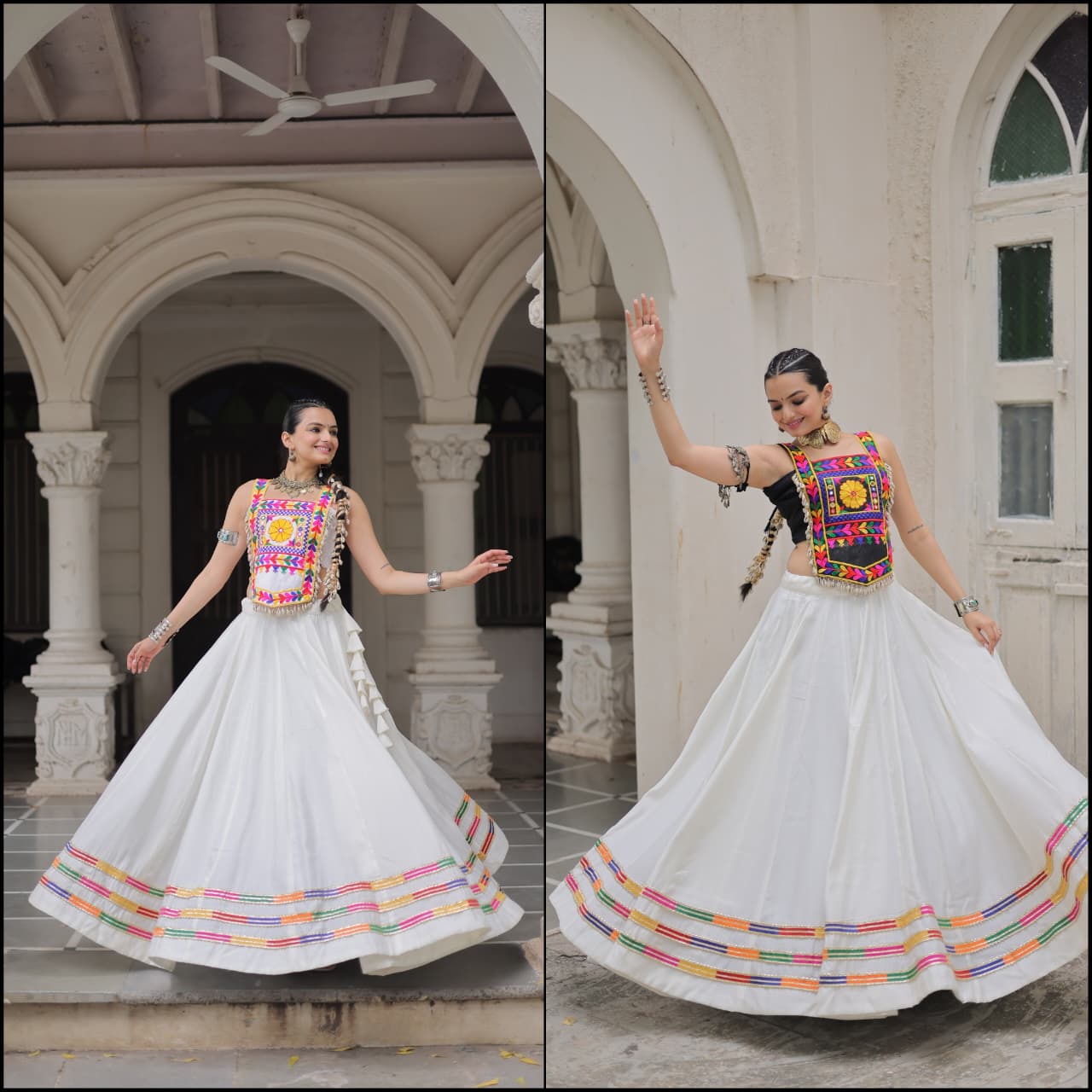 For this upcoming Navaratri season our exclusive full stitched lehenga choli