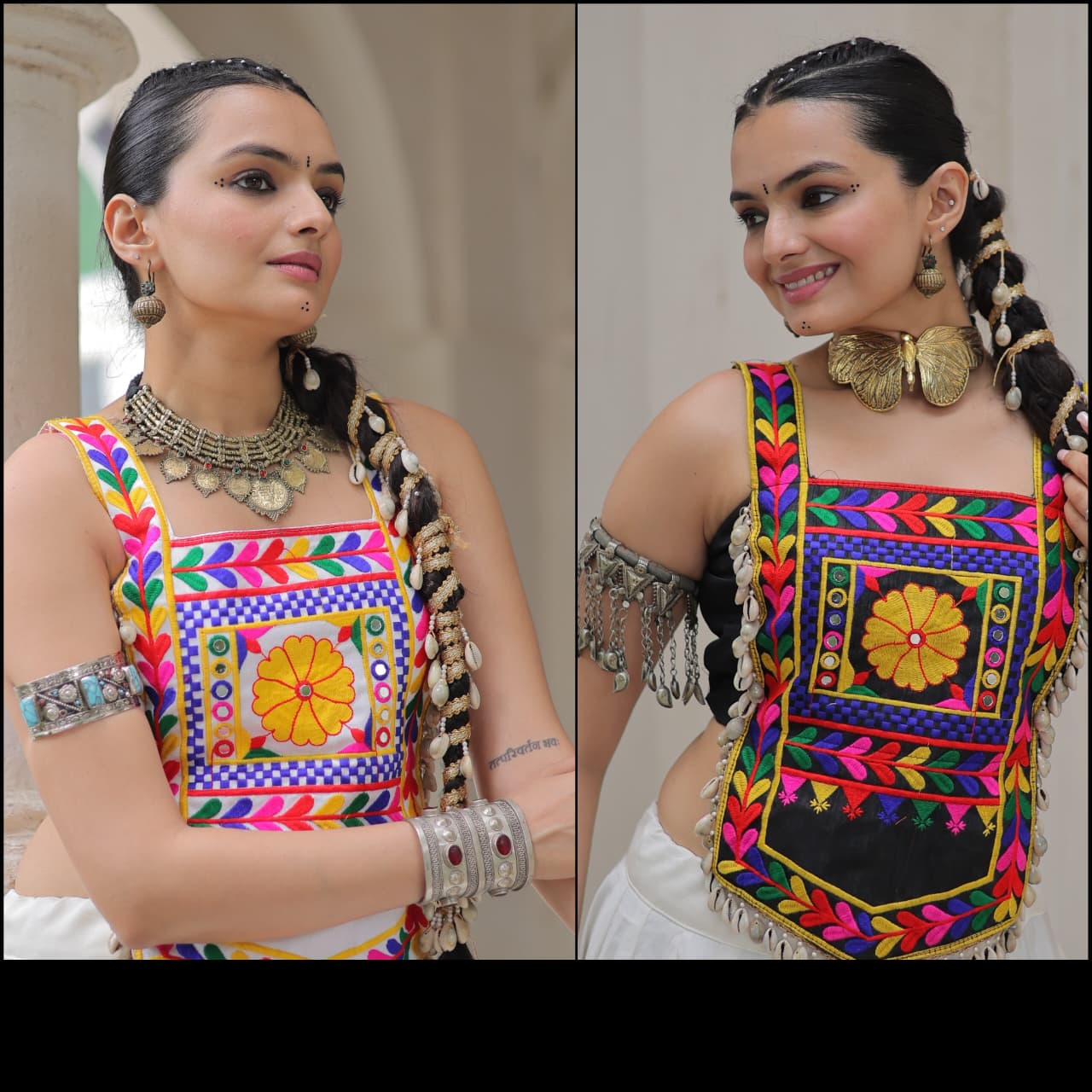 For this upcoming Navaratri season our exclusive full stitched lehenga choli