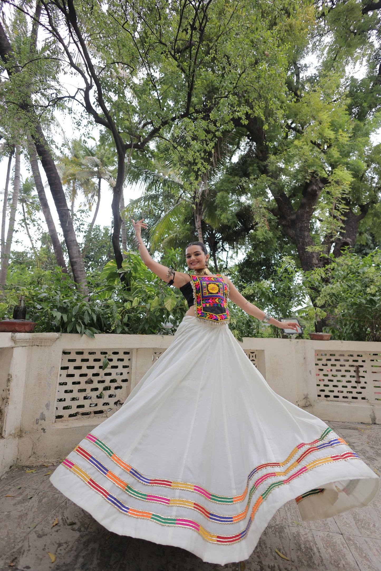 For this upcoming Navaratri season our exclusive full stitched lehenga choli