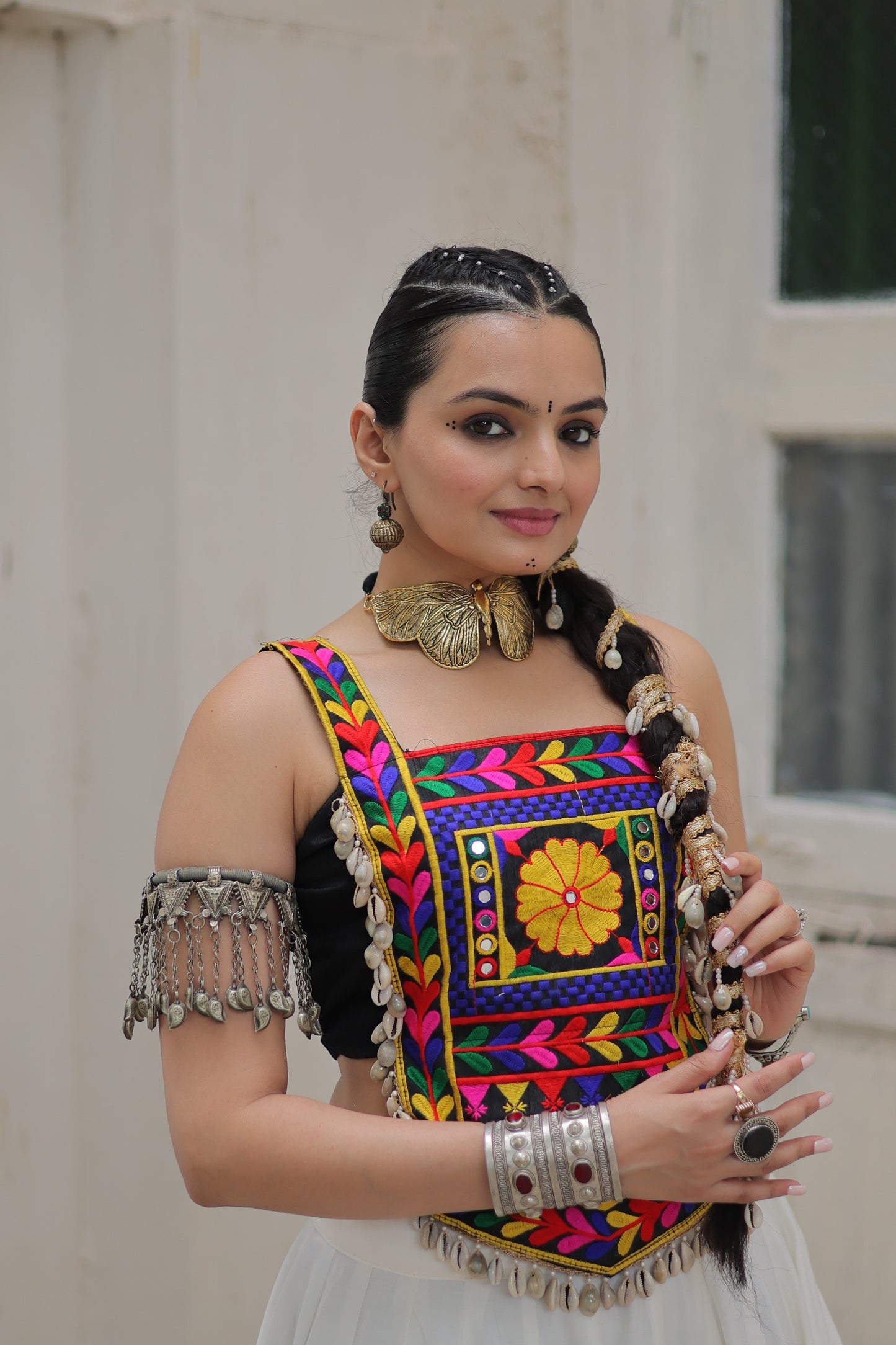 For this upcoming Navaratri season our exclusive full stitched lehenga choli
