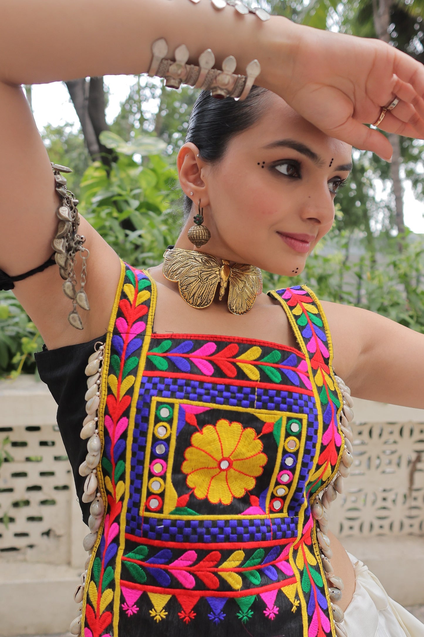 For this upcoming Navaratri season our exclusive full stitched lehenga choli