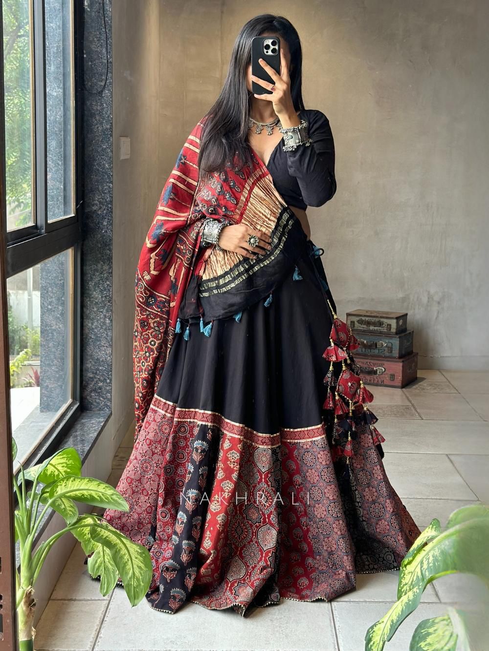 For this upcoming Navaratri season our exclusive full stitched lehenga choli
