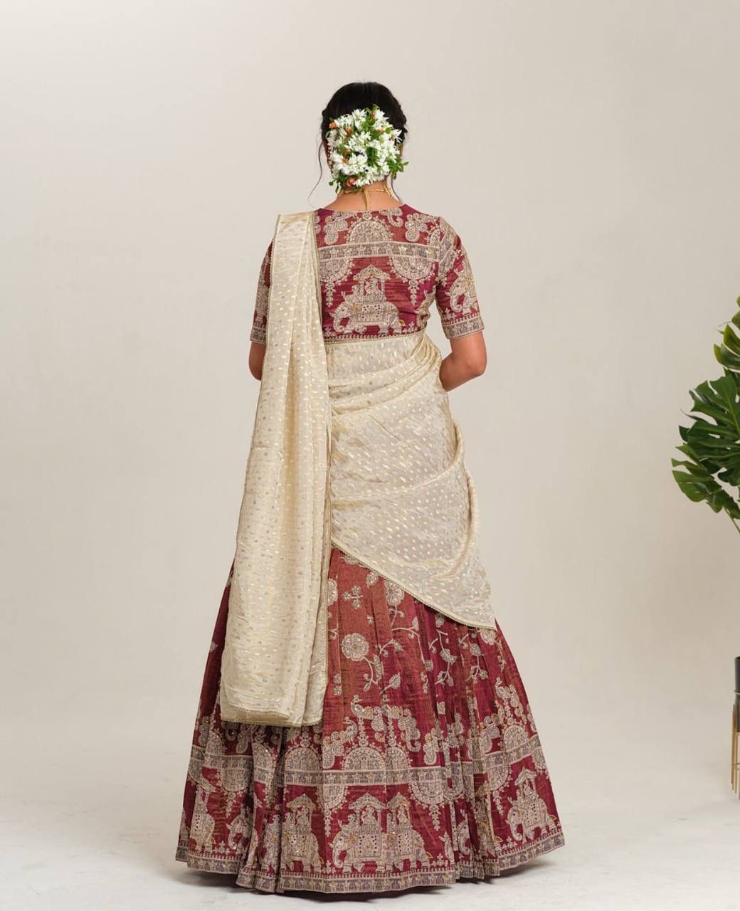 Launching Kalamkari Lehenga Choli