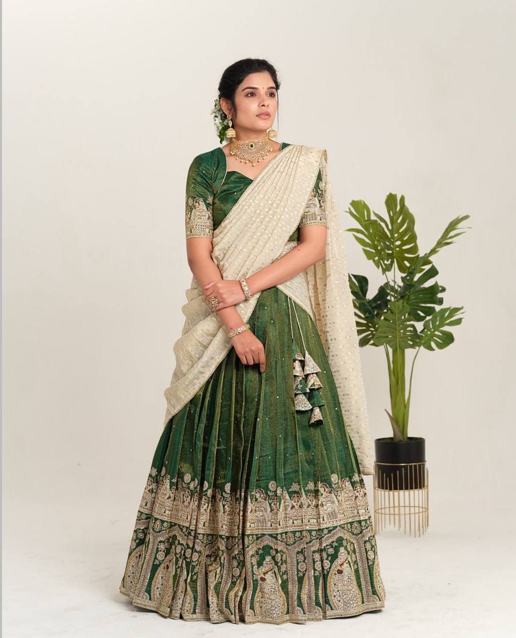 Launching Kalamkari Lehenga Choli
