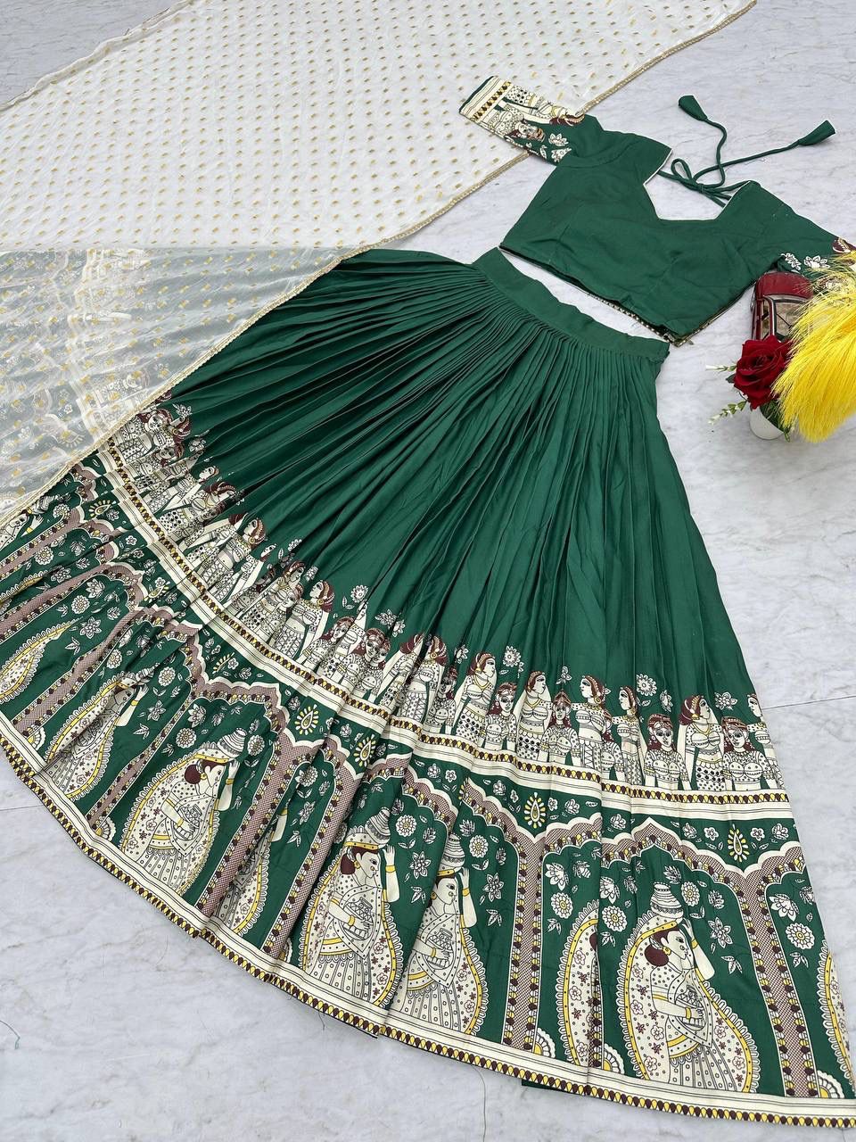 Launching Kalamkari Lehenga Choli