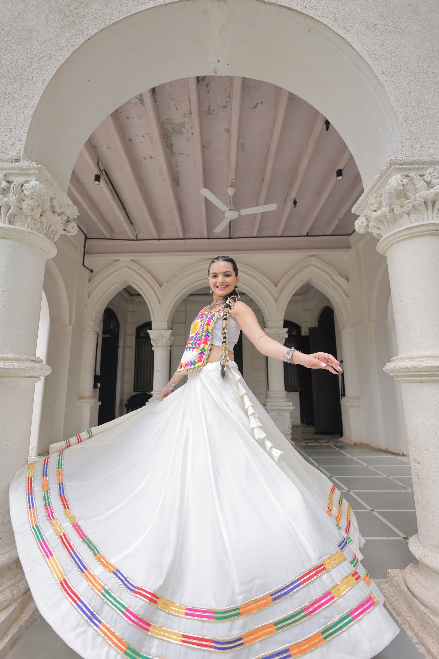 For this upcoming Navaratri season our exclusive full stitched lehenga choli