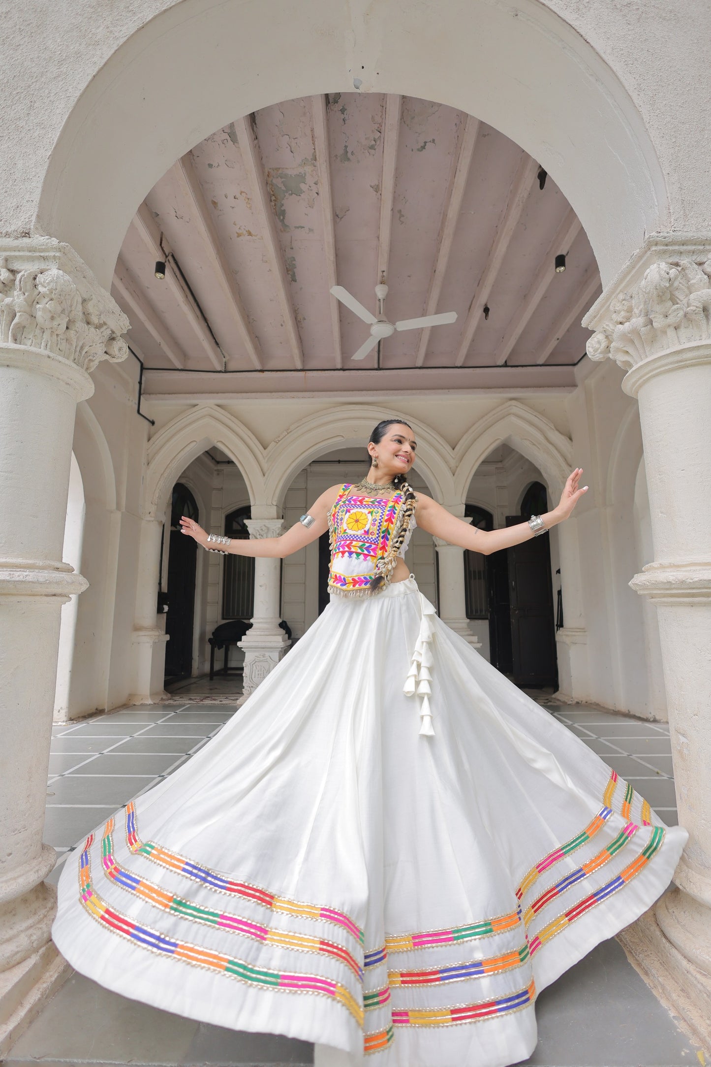 For this upcoming Navaratri season our exclusive full stitched lehenga choli