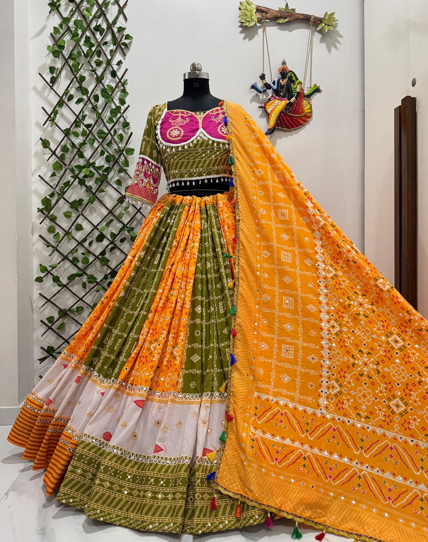 Presenting new trending navratri special chaniya choli
