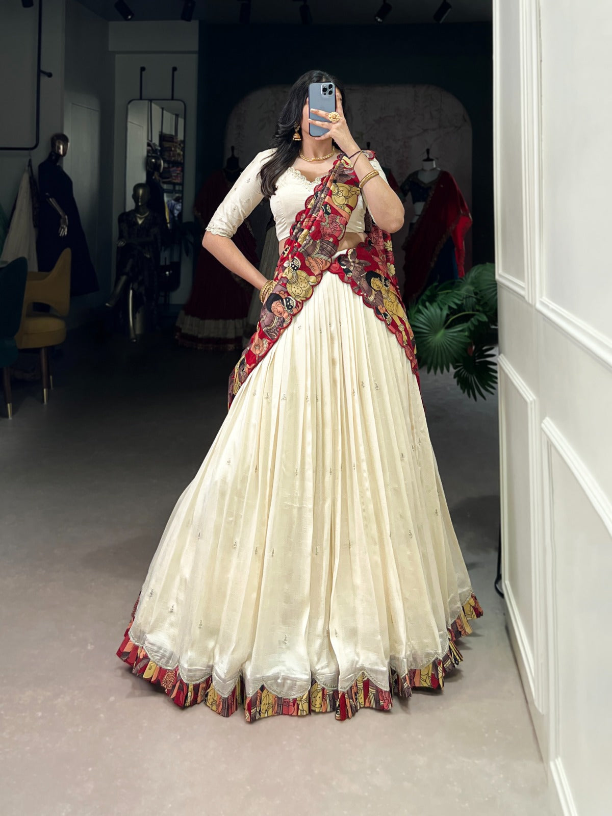 A masterpiece of sequins, thread, and tradition