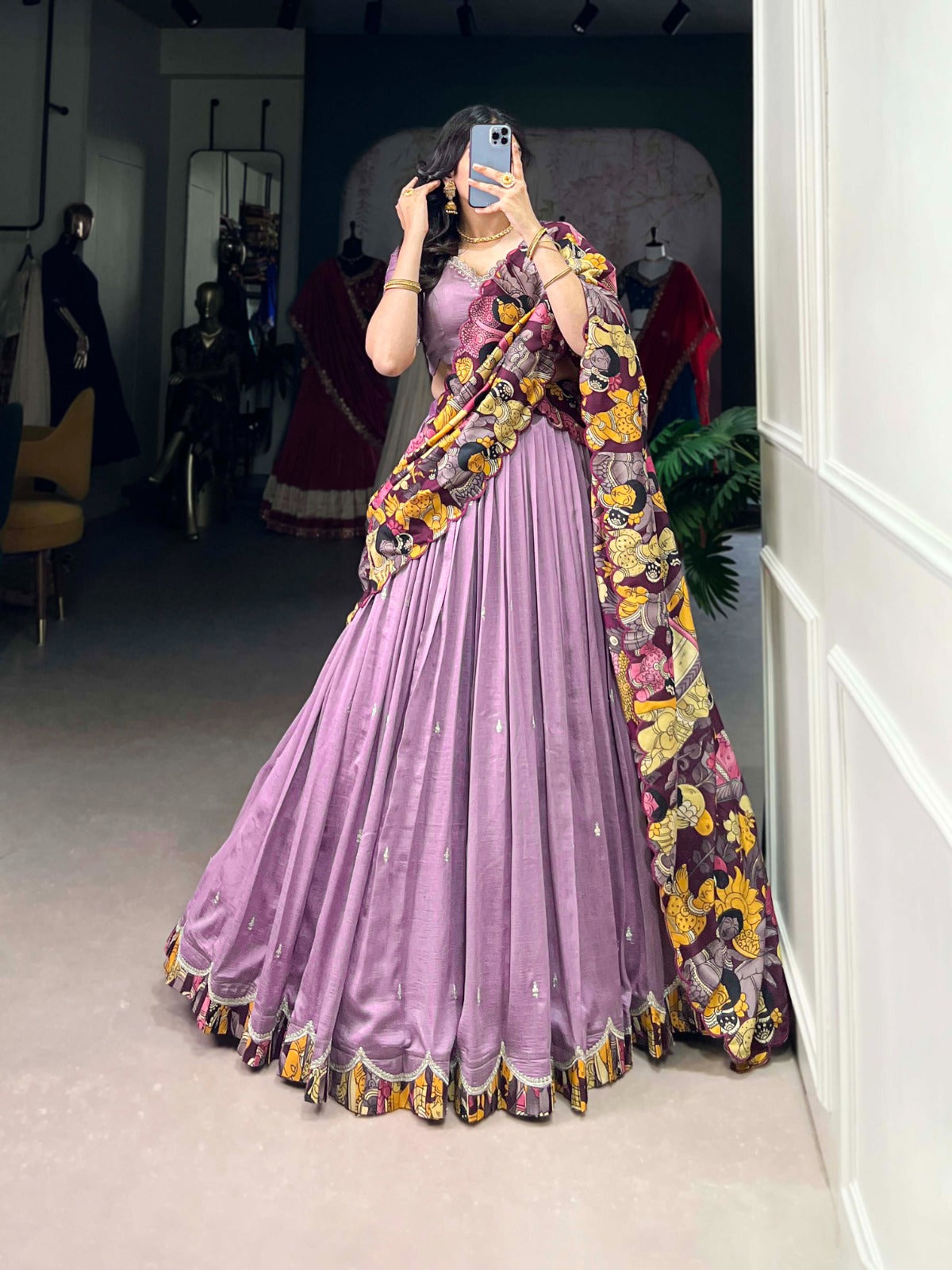 A masterpiece of sequins, thread, and tradition