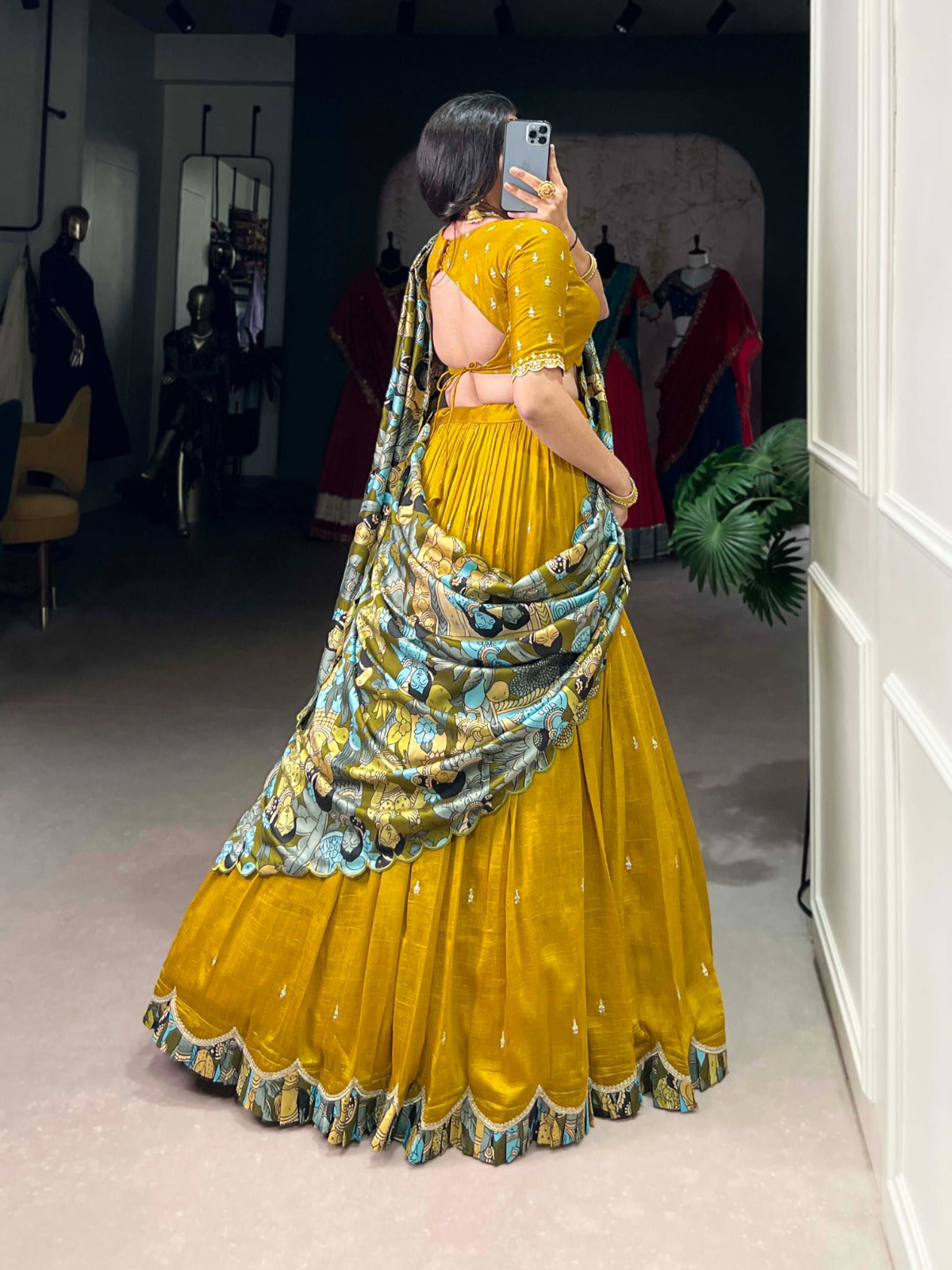 A masterpiece of sequins, thread, and tradition