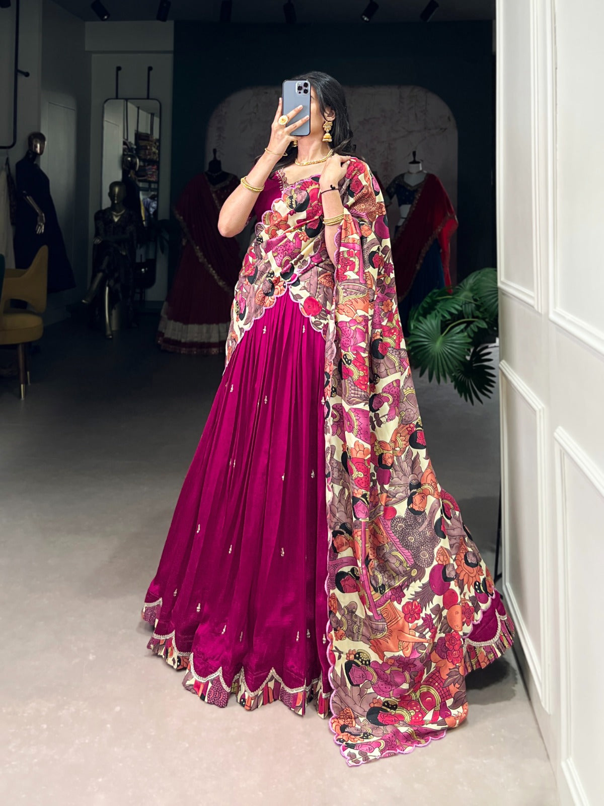 A masterpiece of sequins, thread, and tradition