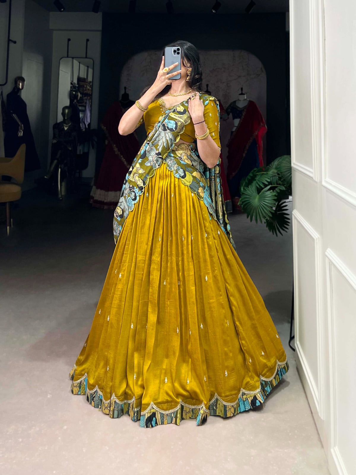 A masterpiece of sequins, thread, and tradition