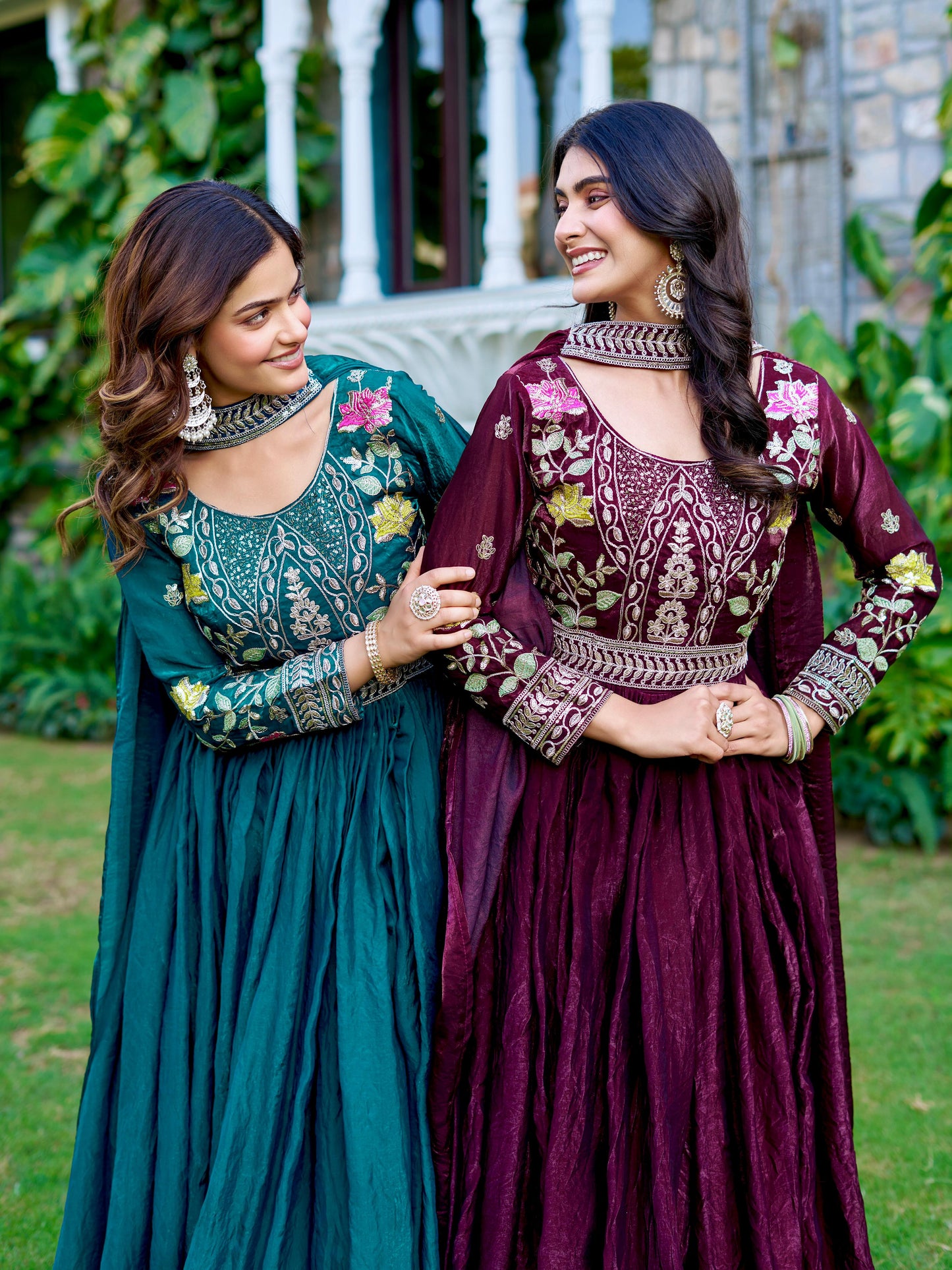 Launching New Festival Long Gown & Duptta