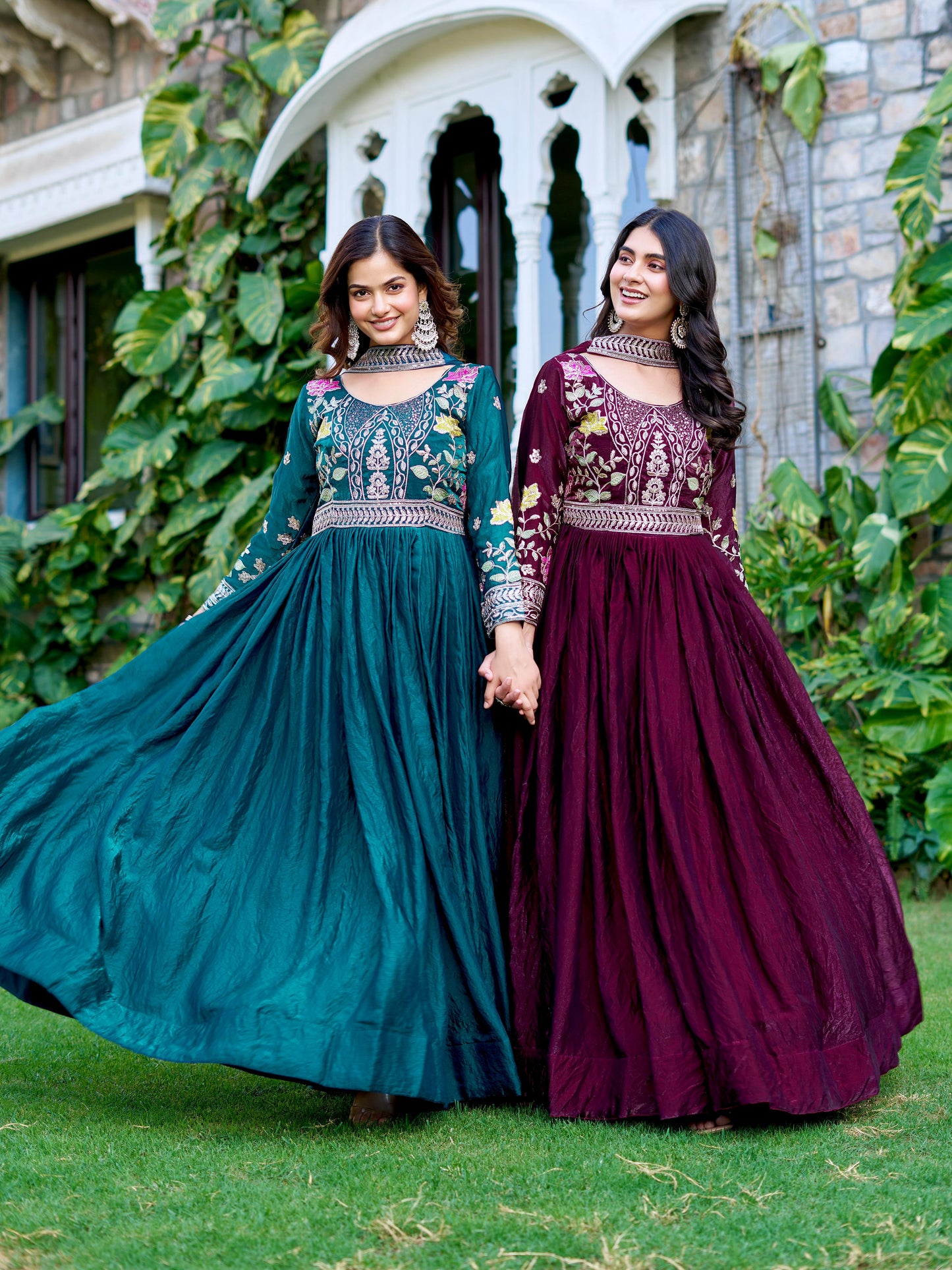 Launching New Festival Long Gown & Duptta