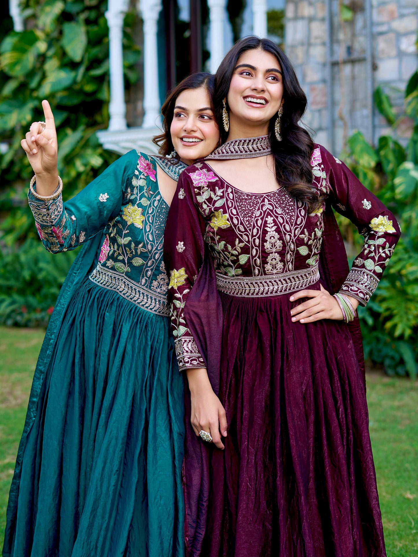 Launching New Festival Long Gown & Duptta