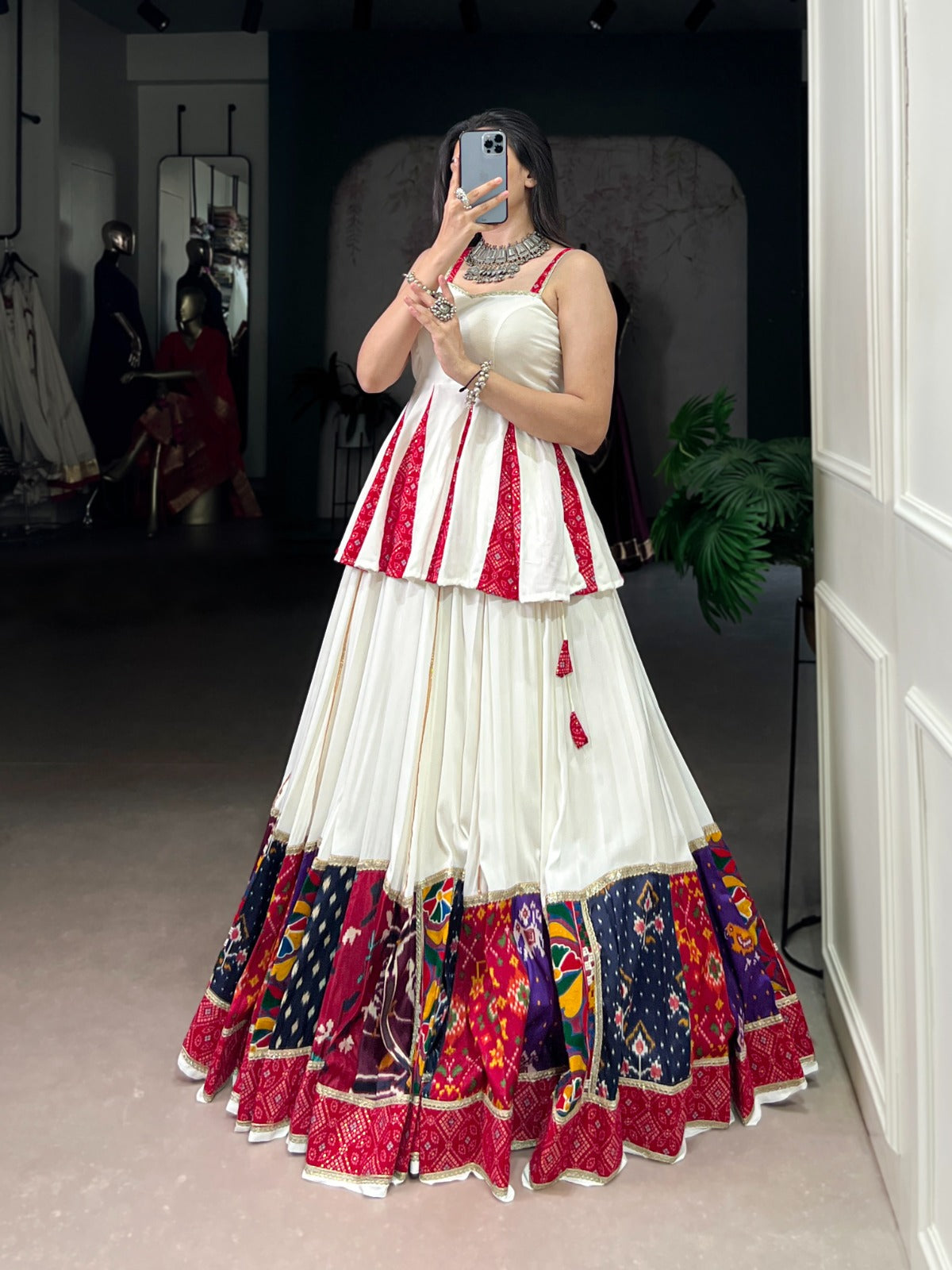Navratri Special Western Look Fully Stitched Chaniya Choli