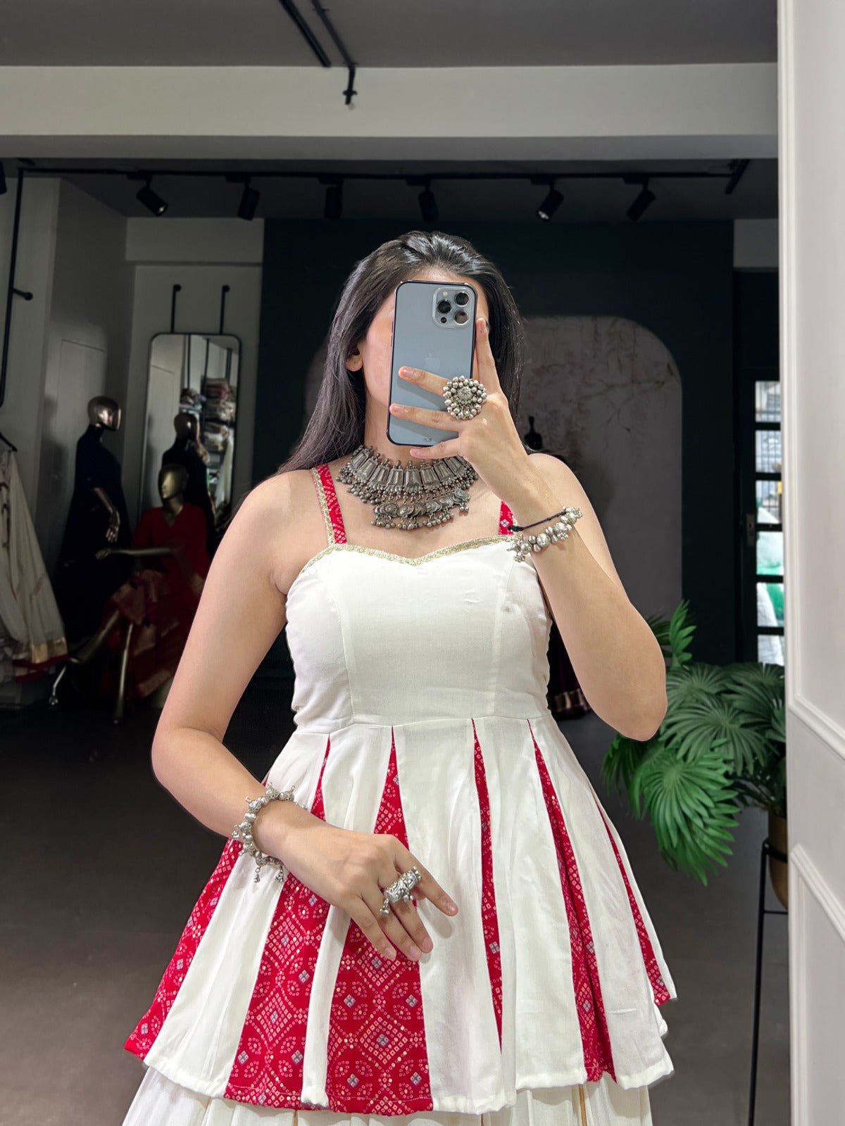 Navratri Special Western Look Fully Stitched Chaniya Choli