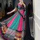Captivating Multi-Color Mirror Work Navratri Special Lehenga Choli
