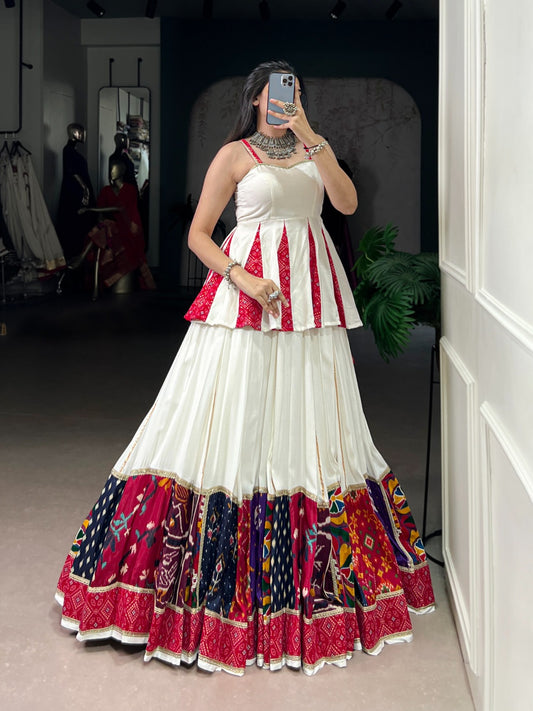 Navratri Special Western Look Fully Stitched Chaniya Choli