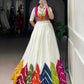 Pure Reyon Plain Work Navratri Chaniya Choli