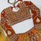 Foux Gorgette Intricate Thread & Sequnce Embroidery Lehenga