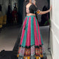 Captivating Multi-Color Mirror Work Navratri Special Lehenga Choli