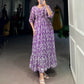 Designer Summer Frock in Georgette With Print Western Dress