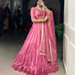 Navratri Ready to Wear Lehenga in Chanderi Silk With 12 Meter Flair