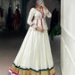 Let your Navratri nights shine brighter with the sparkle of mirror Gamthi work and the effortless flow of rayon fabric