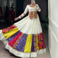 Multicolor beauty with a touch of tradition – designed for Garba moves